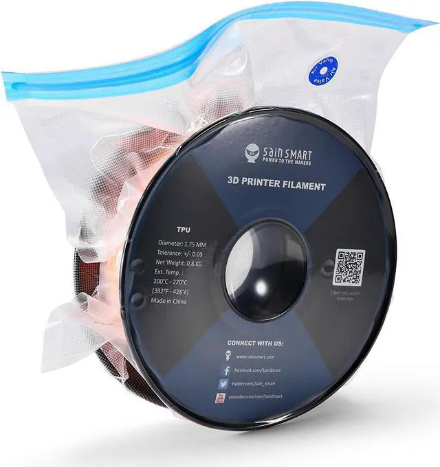 Alt view image 4 of 4 - eVacuum 3D Printer Filament Storage Kit Filament Vacuum Bags Vacuum Compression Storage Bags, Prevent and Monitor Moisture - 10 Bags with 15 Desiccants, 15 Humidity Indicator Cards and 1 Hand Pump