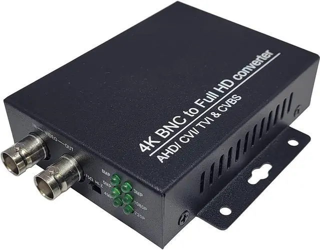 Alt view image 7 of 7 - 101AV 4K HD BNC to FHD HDMI Video Converter for Monitors & DVRs, converts HD-TVI/AHD/CVI & Composite Video Signal/CVBS from BNC Video Signal to HDMI