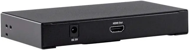 Alt view image 8 of 20 - Monoprice Blackbird 4K@60Hz Multi Video Input HDMI Converter, Mini DisplayPort, HDMI, VGA With 3.5mm Analog Audio, and USB Type-C Audio/Video Inputs