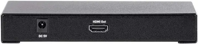 Alt view image 10 of 20 - Monoprice Blackbird 4K@60Hz Multi Video Input HDMI Converter, Mini DisplayPort, HDMI, VGA With 3.5mm Analog Audio, and USB Type-C Audio/Video Inputs