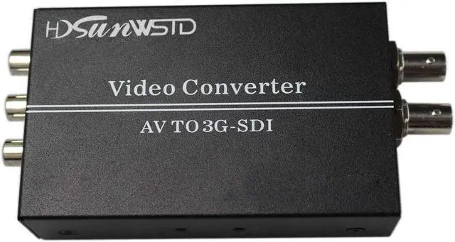 Main image of Audio Video AV/CVBS L/R to SDI Adapter Converter cvbs to HD-SDI/3G-SDI Video Converter for HDTV Camera
