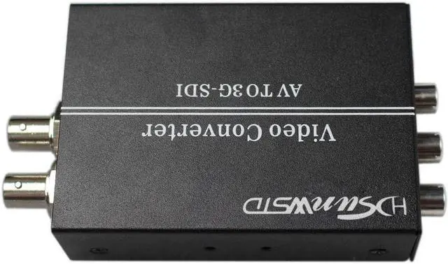 Alt view image 2 of 7 - Audio Video AV/CVBS L/R to SDI Adapter Converter cvbs to HD-SDI/3G-SDI Video Converter for HDTV Camera