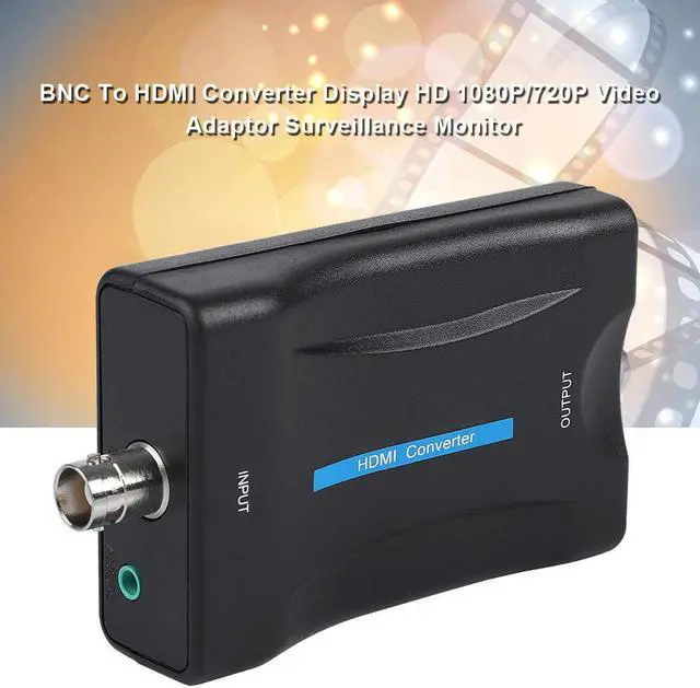 Alt view image 2 of 7 - BNC to HDMI Converter 1080P/720P HD Display BNC Female to HDMI Video Converter Adapter Box for Security Camera CCTV Moniter