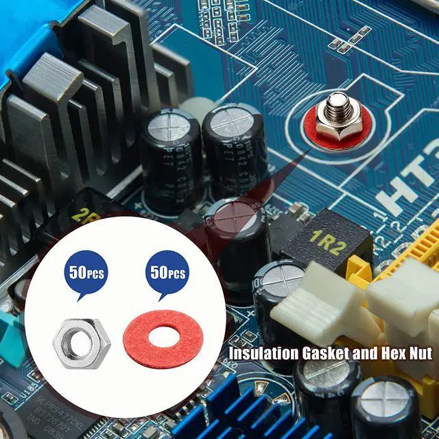 Alt view image 4 of 7 - 502pc Assorted PC Computer Screws Set | Motherboard Standoffs Screw Kit for HDD Hard Drive, Case, Fan, Graphics, Chassis, ATX Case for DIY & Repair
