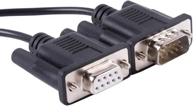 Alt view image 4 of 6 - DB9 Male to Female Cable for APC UPS 940 0024c SUA-1000ICH SUA-1500ICH Communication Cable Serial Kable