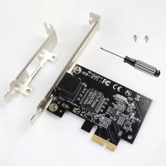 Alt view image 5 of 7 - EDUP Gigabit Ethernet PCI Express PCI-E Network Card 10/100/1000Mbps RJ45 LAN Adapter Converter for Desktop PC, Model Number: EDUP-EP-9602