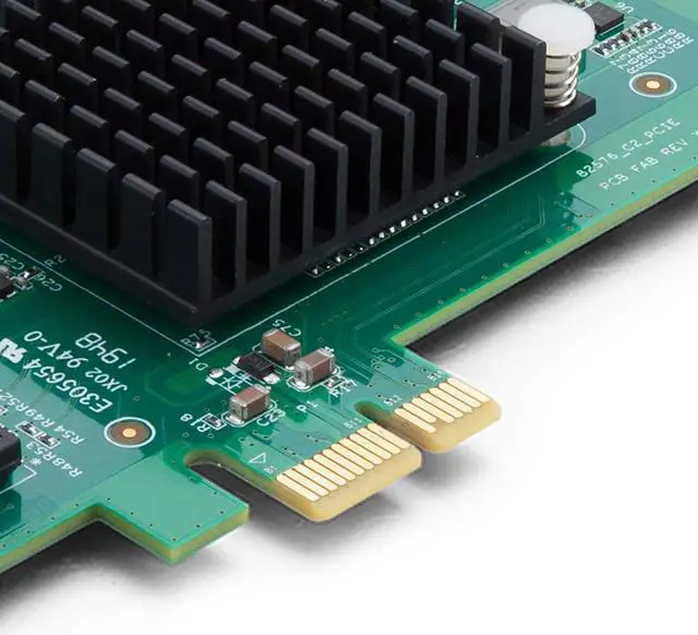 Alt view image 5 of 7 - 10/100/1000Mbps Gigabit Ethernet Network Interface Card (NIC) Dual Copper RJ45 Ports, with Intel 82576 Chip, Equivalent to Intel E1G42ET, PCIE 2.0 X1, Support Windows/Windows Server/Linux/VMware ESX