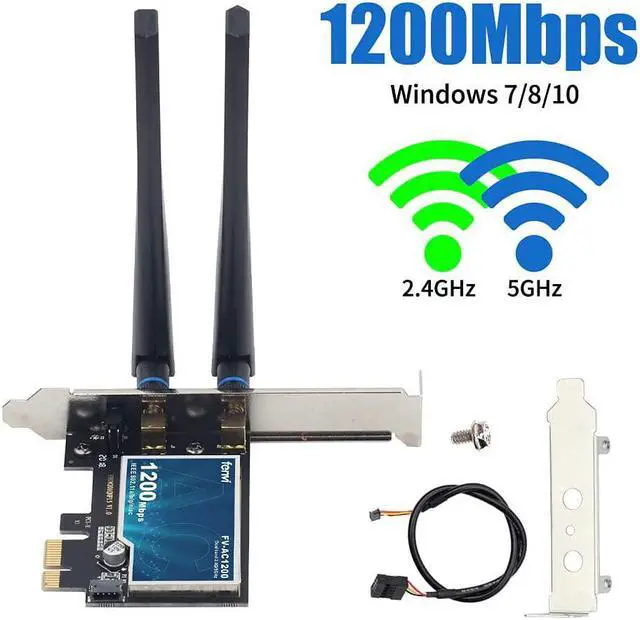 Alt view image 3 of 7 - AX210 WiFi 6E PCI-E WiFi Adapter BT5.2 RGB Gaming 802.11ax ac 160MHz 2.4GHz 5GHz 6GHz Tri-Band 5400Mbps AX210NGW Desktop WiFi Card for PC Windows(Only WiFi 6E Router Antennas Support 6Ghz Band)