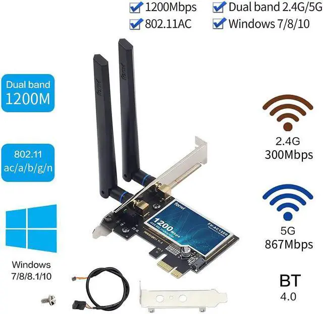 Alt view image 4 of 7 - AX210 WiFi 6E PCI-E WiFi Adapter BT5.2 RGB Gaming 802.11ax ac 160MHz 2.4GHz 5GHz 6GHz Tri-Band 5400Mbps AX210NGW Desktop WiFi Card for PC Windows(Only WiFi 6E Router Antennas Support 6Ghz Band)