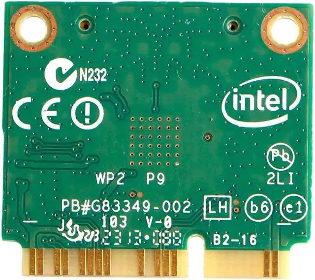 Alt view image 6 of 7 - Intel Dual Band Wirless- Intel 7260.HMW Dual Band Wireless Card-AC 7260 Network Adapter+Bluetooth 4.0 USE for Intel AC Half Mini Pcie Card 802.11 b/a/g/n/ac(1 Pack)