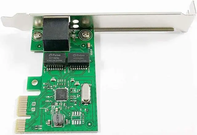 Alt view image 6 of 7 - 1-Port PCI-E 10/100/1000Mbps Gigabit Ethernet PCI Express PCIe Network Card / Network Adapter, Windows 10 & Linux Supported