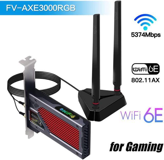 WiFi 6E AX210 PCI-E WiFi Card BT5.2 160MHz Tri-Band Expands WiFi ...
