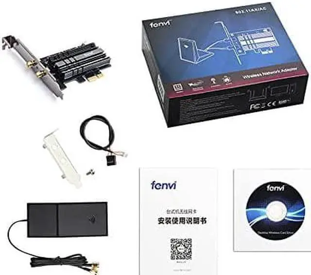 Alt view image 7 of 7 - WiFi 6 AX200NGW PCI-E WiFi Adapter Card PCIe Wi-Fi 6 802.11ax Card PC Internet Network Wireless PCI Card Next-Gen MU-MIMO 2x2 2.4GHz 5GHz BT 5.1 3000Mbps 11AX Miracast vPro AX200 OFDMA WiFi nic