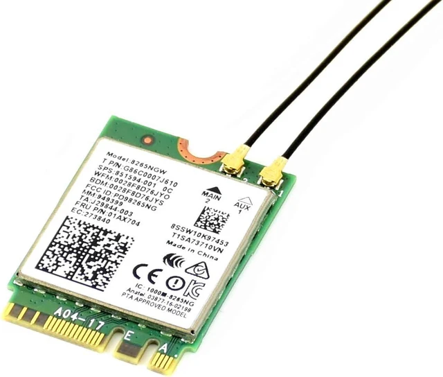 Alt view image 4 of 6 - Waveshare Dual Mode Wireless NIC Module Applicable for Jetson Nano Supports 2.4GHz/5GHz Dual Band WiFi and Bluetooth 4.2