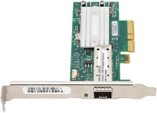 Alt view image 7 of 7 - EBTOOLS 10 Gigabit SinglePort PCI e Network Card, PC Wireless Cards for Mellanox CX311AXCAT, Suitable for Linux/Windows
