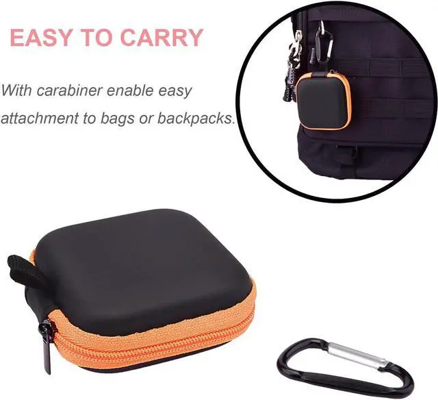 Alt view image 4 of 6 - Sunmns 5 Pieces in Ear Bud Earphone Headset Headphone Case | Mini Storage Carrying Pouch Bag