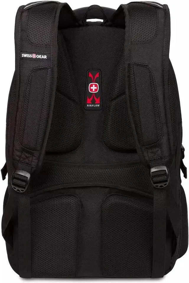 Alt view image 3 of 7 - SwissGear Premium Laptop Notebook ScanSmart Backpack, Swiss Gear Outdoor / Travel / School Bag