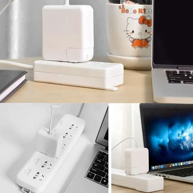 Alt view image 6 of 7 - Replacement for MacBook Pro Charger, 60W Magnetic L-Tip Power Adapter for Mac Book and Mac Book Pro 13-inch (Before Mid 2012 Models)