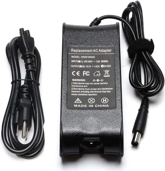 Alt view image 4 of 7 - 65W Laptop Charger Compatible for Dell Latitude E6430 E6230 E6320 E6410 E6420 7480 7280 5480 E7470 E7450 E7440 E5470 Charger Power Supply Cord 09RN2C 9T215 7W104 5U092 XD733 Charger