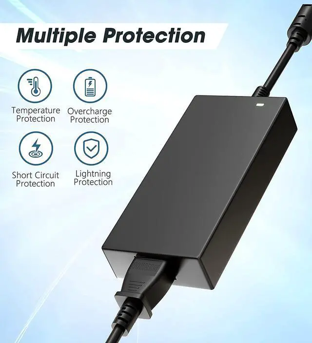 Alt view image 2 of 5 - 180W 135W Charger for Acer Nitro 5 Gaming Laptop: AN515-55-53E5 AN515-54-5812 AN517-54-77KG AN515-51/52 AN515-41/43 Predator Helios 300 ADP-135KB T ADP-180MB K AC Power Adapter Supply Cord