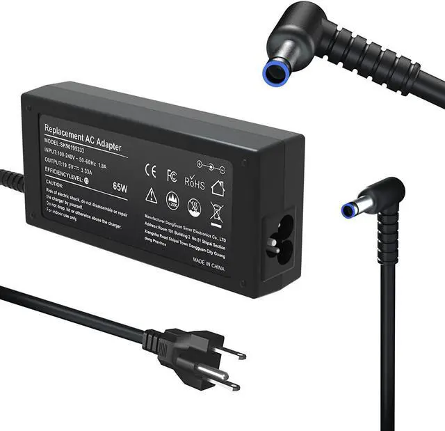 Main image of 19.5V 3.33A 65W AC Adapter Laptop Charger for HP Elitebook 850-G3 840-G3 820-G3 745-G3 725-G3 755-G3 840-G4 820-G4 850-G4 HP ProBook 470-G3 470-G4 470-G5 645-G2 Power Supply Cordd