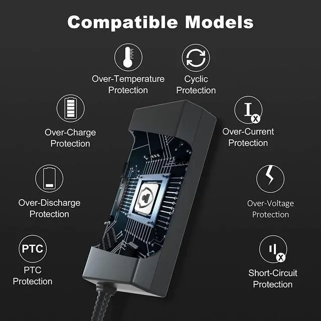 Alt view image 6 of 7 - 19.5V 3.33A 65W AC Adapter Laptop Charger for HP Elitebook 850-G3 840-G3 820-G3 745-G3 725-G3 755-G3 840-G4 820-G4 850-G4 HP ProBook 470-G3 470-G4 470-G5 645-G2 Power Supply Cordd