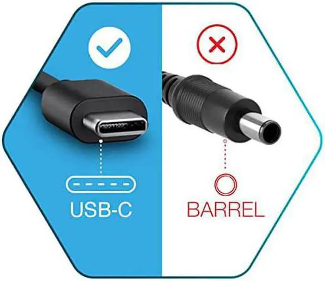 Alt view image 2 of 7 - USB-C Charger for Acer Chromebook Laptop: Extra Long Cord UL Listed A16-045N1A Power Adapter for Spin 311 11 R13 C771 C732 CB515-1HT CB5-312T CP311-1HN CP511-1HN CP5-471 A045R053L