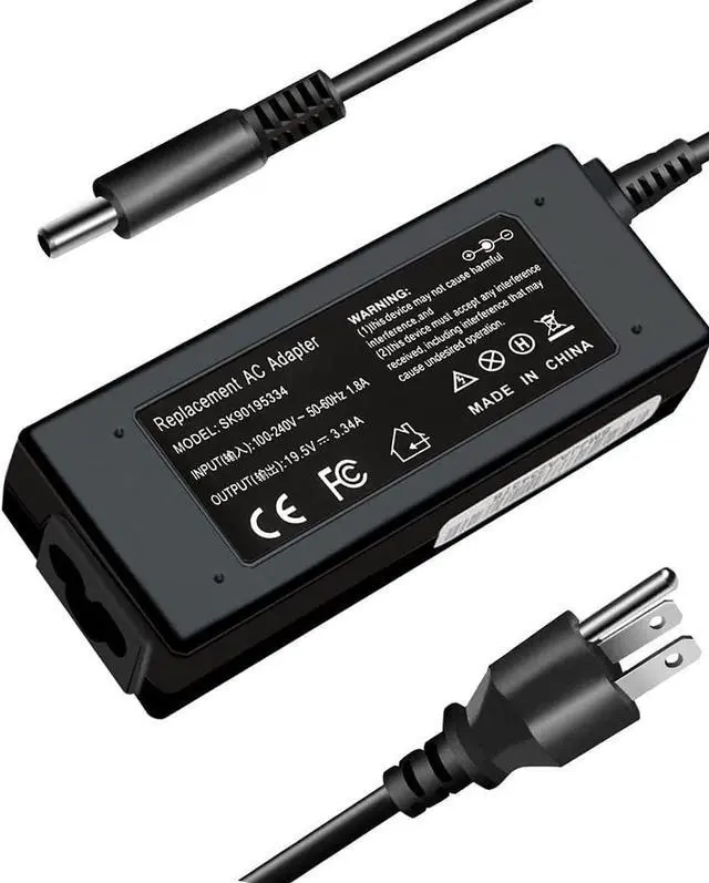 Main image of 65W AC Adapter for Dell Inspiron 13 15 17 Series 15 3551 3552 3558 5555 5567 5558 5559 5755 5758 7558 7568 7569 7579 13 5378 7347 7348 7352 17 5755 5758 5759 Power Supply Cord - 12 Months Warranty