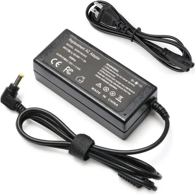 Main image of 19v 3.42A 65W Laptop Charger AC Adapter for Toshiba Satellite C55 C655 C850 C50 L755 C855D L655 L745 P50 C55D S55;Toshiba Portege Z30 Z930 Z830 Satellite Radius 11 14 15 AC DC Power Supply Cord