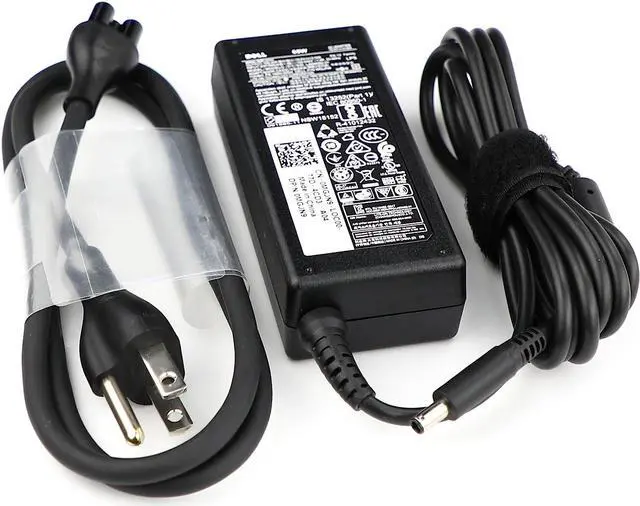 Alt view image 3 of 7 - New Genuine OEM Original Dell 65W 4.5mm Tip Replacement AC adapter for Dell Inspiron 5551, Inspiron 5555, Inspiron 5558, Inspiron 5755, Inspiron 5758, Inspiron 7348, Inspiron 7558.