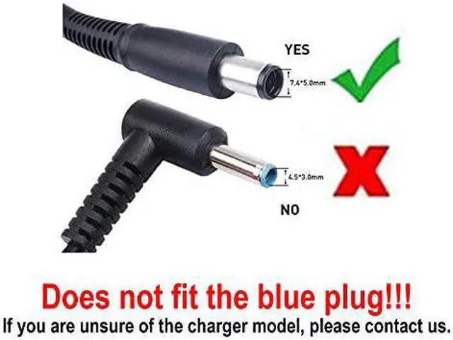 Alt view image 2 of 6 - EBKK 65W Charger for HP EliteBook 840 G1 G2 Probook 430 440 450 455 G1 G2 640 645 650 655 G1 EliteBook 745 810 820 840 850 G1 G2 Pavilion DV4 DM4 DV7 DV6 DV5 G60 2000-2B09WM 2000-2A20NR Power Cord