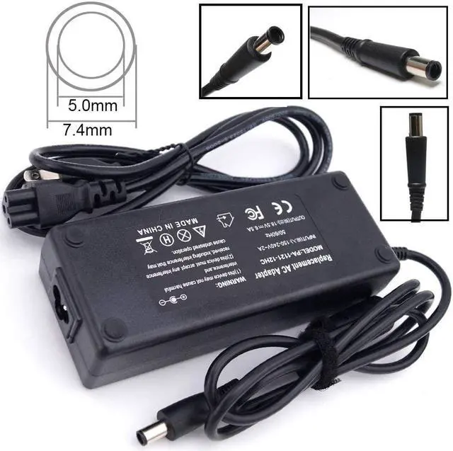 Alt view image 5 of 7 - 18.5V 6.5A 120W AC Adapter Laptop Charger Compatible with HP Pavilion DV7 DV6 PPP017H PPP016H PPP016C PA-1121-42HQ 608426-002 608426-001 645156-001 Power Supply Cord