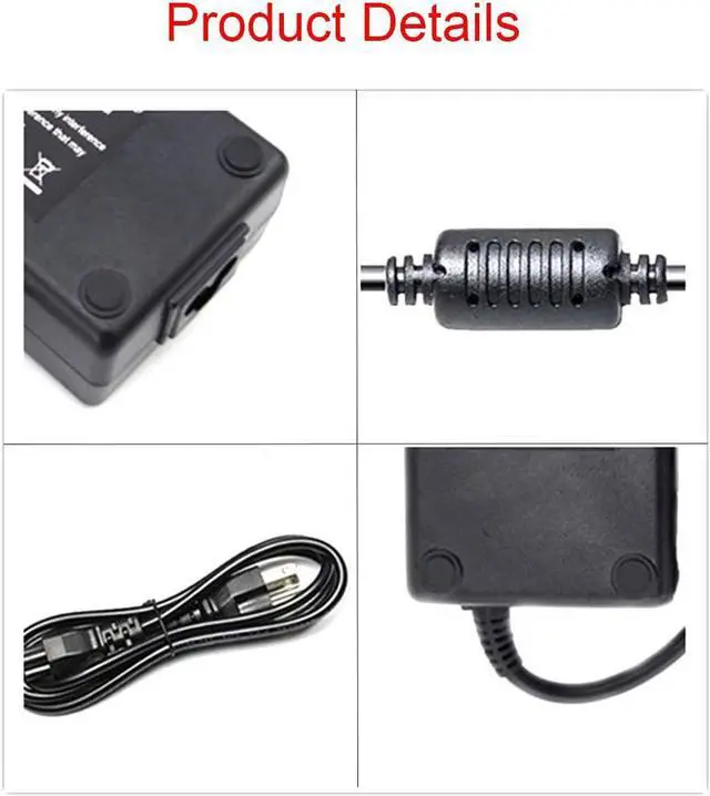Alt view image 4 of 7 - 18.5V 6.5A 120W AC Adapter Laptop Charger Compatible with HP Pavilion DV7 DV6 PPP017H PPP016H PPP016C PA-1121-42HQ 608426-002 608426-001 645156-001 Power Supply Cord