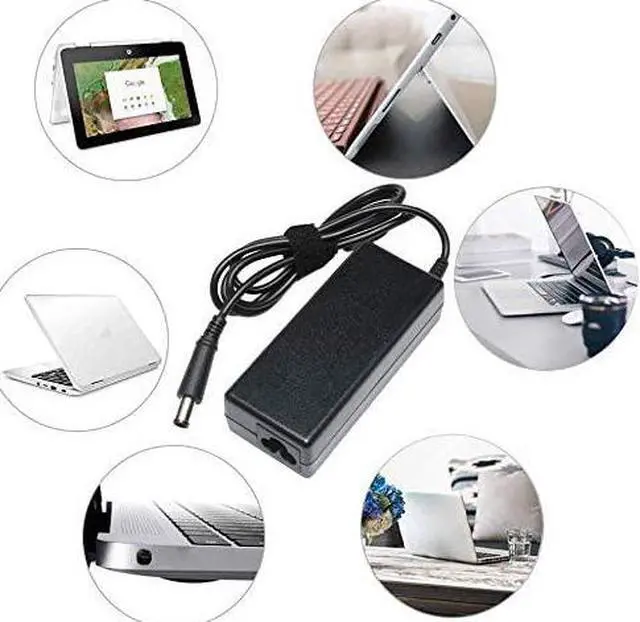 Alt view image 6 of 7 - 65W AC Power Laptop Charger for Hp Elitebook Folio 9470m 9480m,Pavilion DV4 DV5 DV6 DV7 G6 G7,EliteBook Revolve 810 G1 G2 / 820 G1 Supply Power Cord