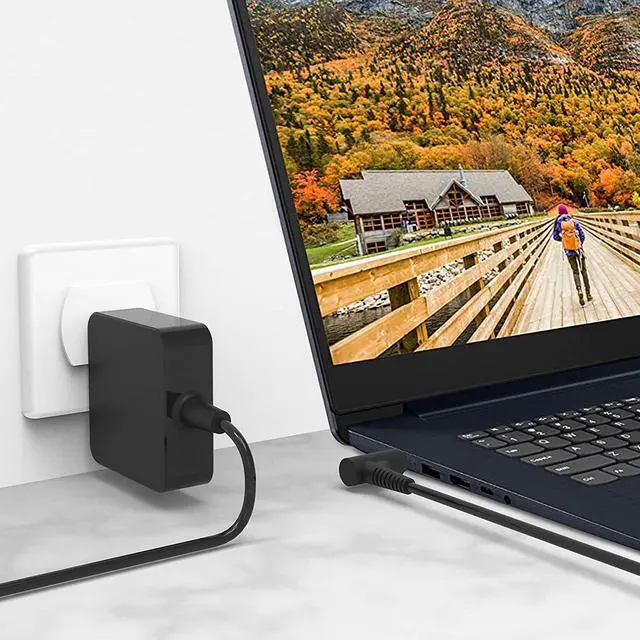 Alt view image 5 of 7 - UNAWUDOH 65w Ac Adapter Charger for L-enovo IdeaPad 310 320 330 330s 3 5 120s 120 130 130s 510 520 530s 710s IdeaPad Flex 4 5 6 4-1470 4-1580 4-1130 Flex 5-1470 5-1570Laptop Power Supply Adapter Cord