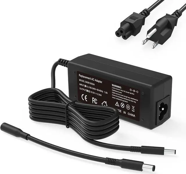 Main image of 65W 45W AC Adapter Laptop Charger Compatible with Dell Inspiron15-3000 15-5000 15-7000 11-3000 14-3000 14-5000 13-5000 13-7000 Series 3521 5548 5784 1525 3190 7490 3310 3583 XPS Power Cord
