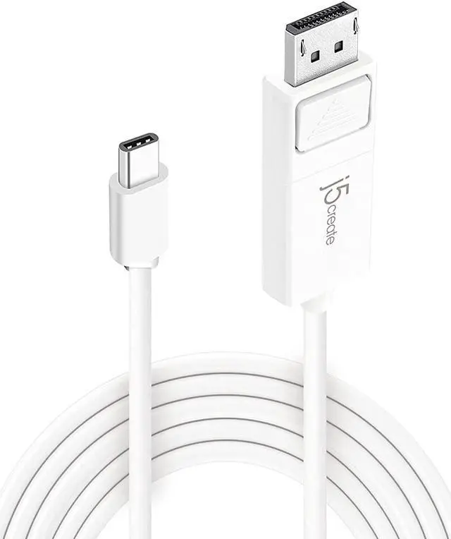 Main image of USB-C to DisplayPort Cable - 4K@144Hz, 3.9ft, Type C to DP Cable, Compatible with iPhone 15 Pro/Max, MacBook Pro/Air, iPad Pro, XPS, Thunderbolt 4, USB 4 (JCA141)