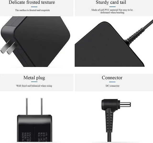 Alt view image 2 of 6 - 65W AC Adapter Replacement for Lenovo IdeaPad Charger 320 330 330s S145 S340 Series Charger 330s-15ikb 330s-151kb 330s-15arr 320-15abr 320-15iap s340-15iwl 120s-14iap Laptop Power Supply Adapter Cord