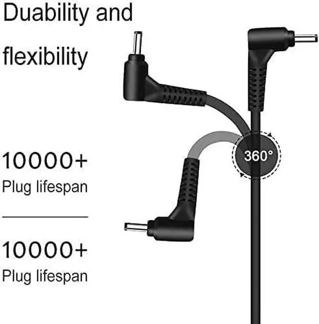 Alt view image 4 of 6 - 65W AC Adapter Replacement for Lenovo IdeaPad Charger 320 330 330s S145 S340 Series Charger 330s-15ikb 330s-151kb 330s-15arr 320-15abr 320-15iap s340-15iwl 120s-14iap Laptop Power Supply Adapter Cord