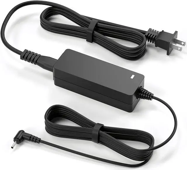 Main image of 19V Charger for Samsung Galaxy Book Flex Alpha 13.3 NP730QCJ-K01US NP730QCJ-K02US, Flex 2 Alpha 13.3" NP730QDA-KB1US NP730QDA-KA1US Power Supply Cord 8.8FT (UL Listed)