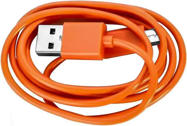 Alt view image 5 of 6 - Replacement Fast Charging Charger Cable Power Cord Wire Compatible for Ring Enabled Video Doorbell (2020 Release) 2/3/3 Plus/4 Doorbell Pro/Plus and Camera Battery Charging Cable (3.3ft Orange)