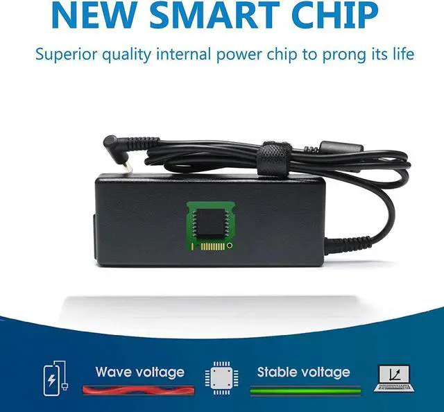 Alt view image 4 of 6 - BURFLO 90W 65W Laptop Charger for HP 15 17 Laptop 15-DW 15-CS 15-CH 15-DF 15-EB:15-DW0081WM 15-DW0037WM 15-DW0046NR 15-DW0083WM 15-DW1083WM 15-CS3075WM 15-CS3055WM 15-CS3065CL 15-CS0053CL 15-DW0XXX
