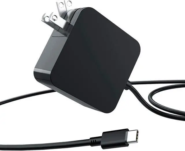 Main image of USB C Laptop Charger 65W Compatible with  Chromebook 4 4+ Galaxy Book Pro 360 Notebook 7 9 Pro Galaxy Tab XE521QAB XE520QAB XE513C24 XE350XBA NP950QDB NP930XDB W18-065N1E