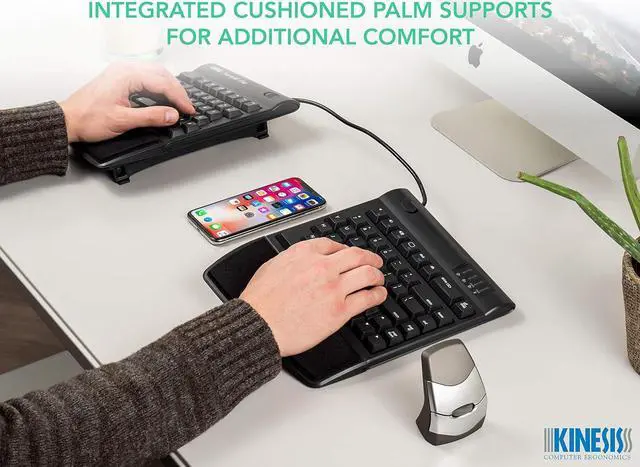 Alt view image 6 of 7 - KINESIS VIP3 Tenting Accessory for Freestyle2 Ergonomic Keyboard (AC820)