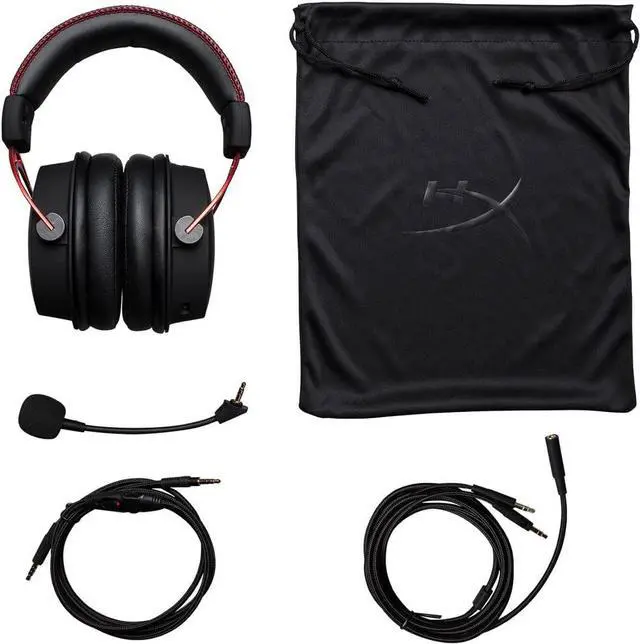 Alt view image 5 of 7 - Cloud Alpha - Gaming Headset Dual Chamber Drivers Legendary Comfort Aluminum Frame Detachable Microphone Works on PC PS4 PS5 Xbox One Xbox Series X|S Nintendo Switch and Mobile C Red