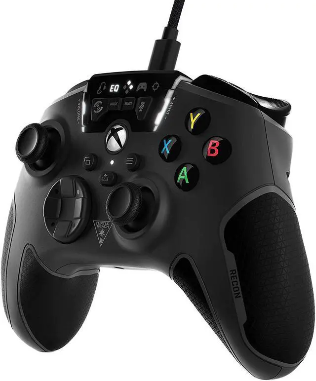 Alt view image 2 of 7 - Recon Controller Wired Gaming Controller for Xbox Series X & Xbox Series S Xbox One & Windows 10 PCs Featuring Remappable Buttons Audio Enhancements and Superhuman Hearing - Black
