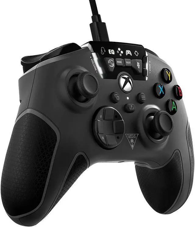 Alt view image 3 of 7 - Recon Controller Wired Gaming Controller for Xbox Series X & Xbox Series S Xbox One & Windows 10 PCs Featuring Remappable Buttons Audio Enhancements and Superhuman Hearing - Black