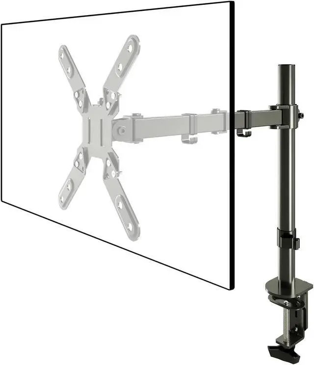 Main image of Single Monitor Mount Single Monitor Desk Mount with VESA Extension Kit from 7575 to 200200mm fits 13-39 inch Monitors/TV Screens Monitor Arm Monitor Stands Monitor Stand Desk Mount Vesa Mount