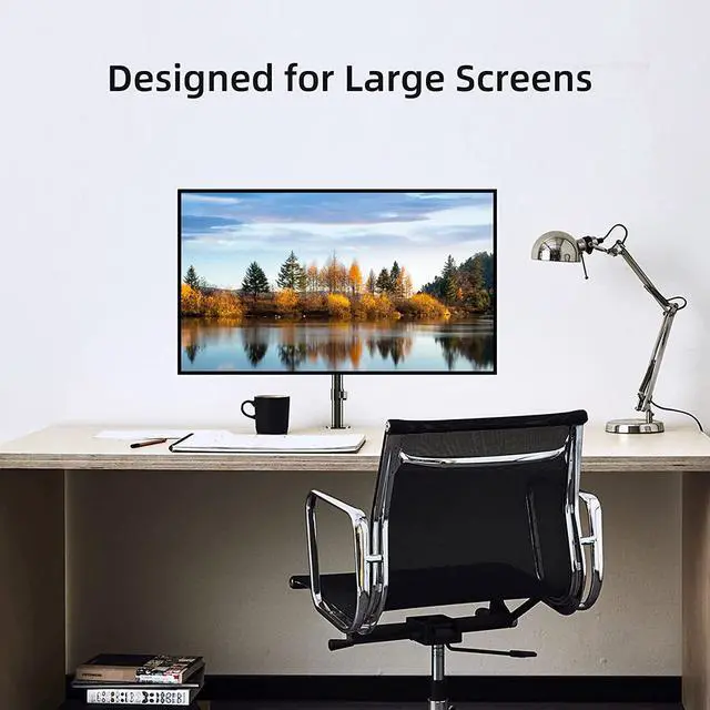 Alt view image 3 of 7 - Single Monitor Mount Single Monitor Desk Mount with VESA Extension Kit from 7575 to 200200mm fits 13-39 inch Monitors/TV Screens Monitor Arm Monitor Stands Monitor Stand Desk Mount Vesa Mount