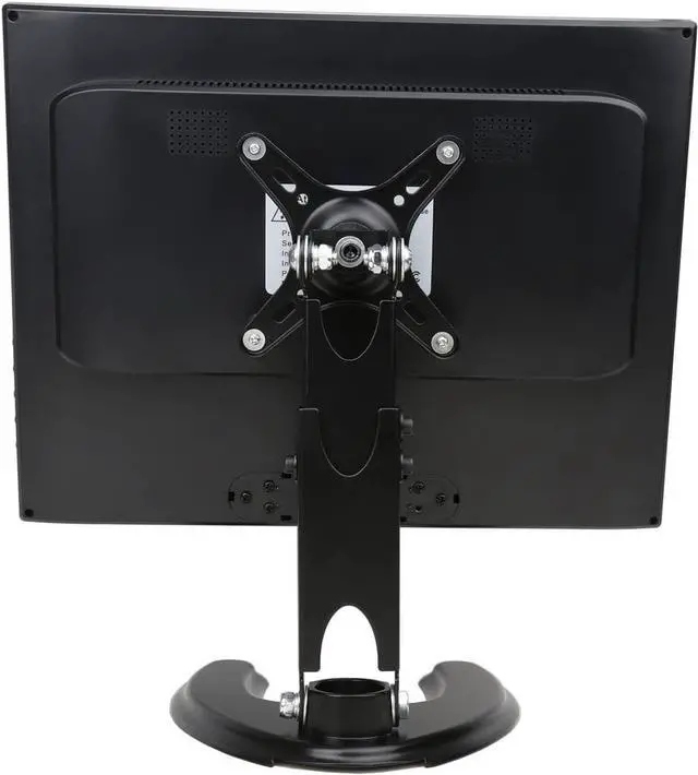 Alt view image 7 of 7 - U-Shape 10" to 27"inch 180 Degree Adjustable LCD Monitor Stand Mount Folding VESA Monitor Stand All-Metal-Body With VESA Hole 75x75mm 100x100mm